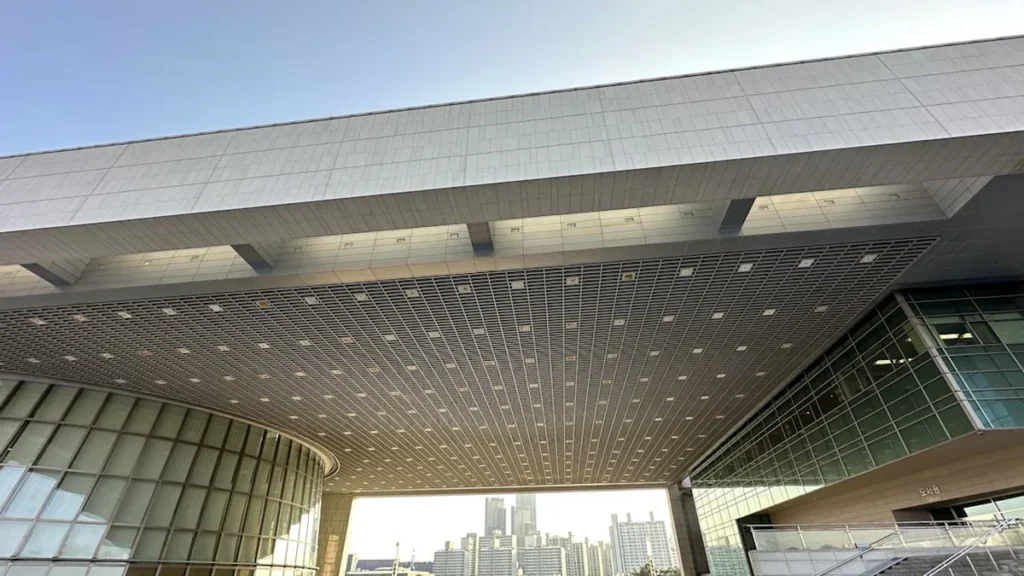Yongsan Seoul skyline — K-culture district featuring Amorepacific and HYBE headquarters